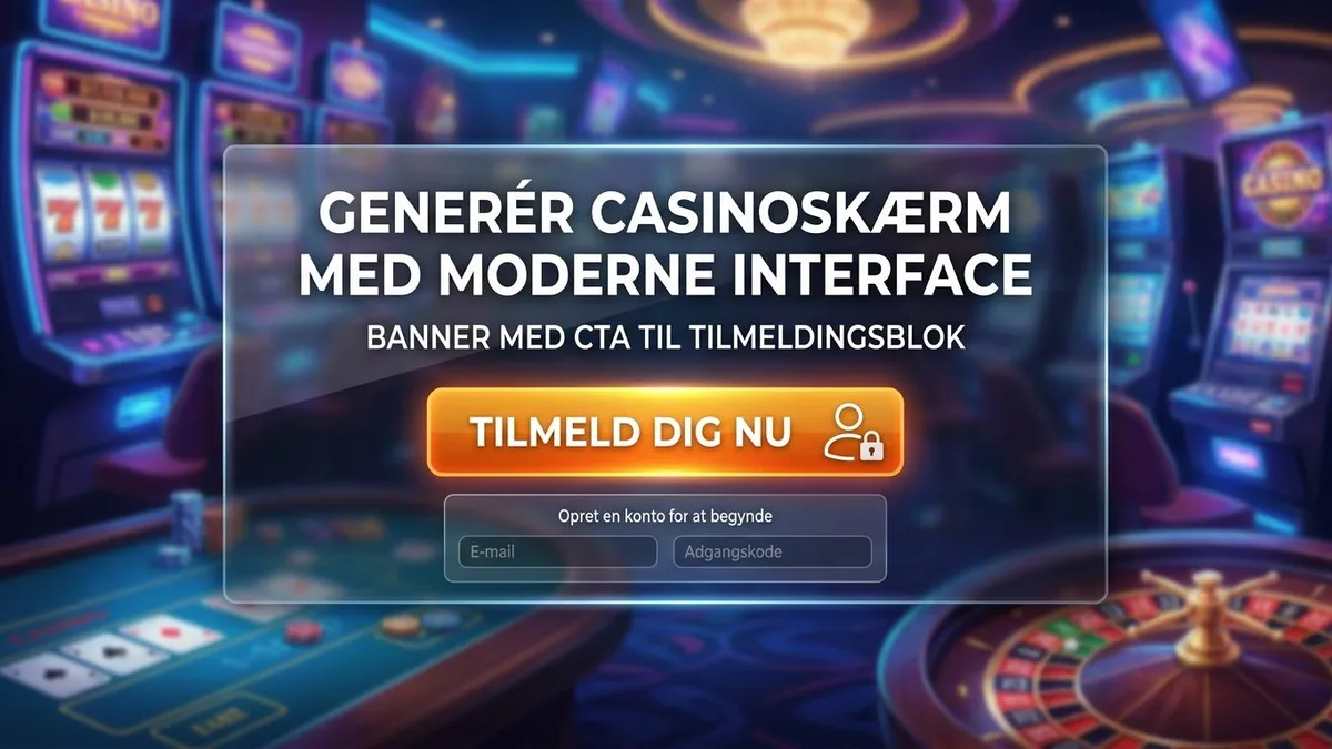 Tilmelding med bonus