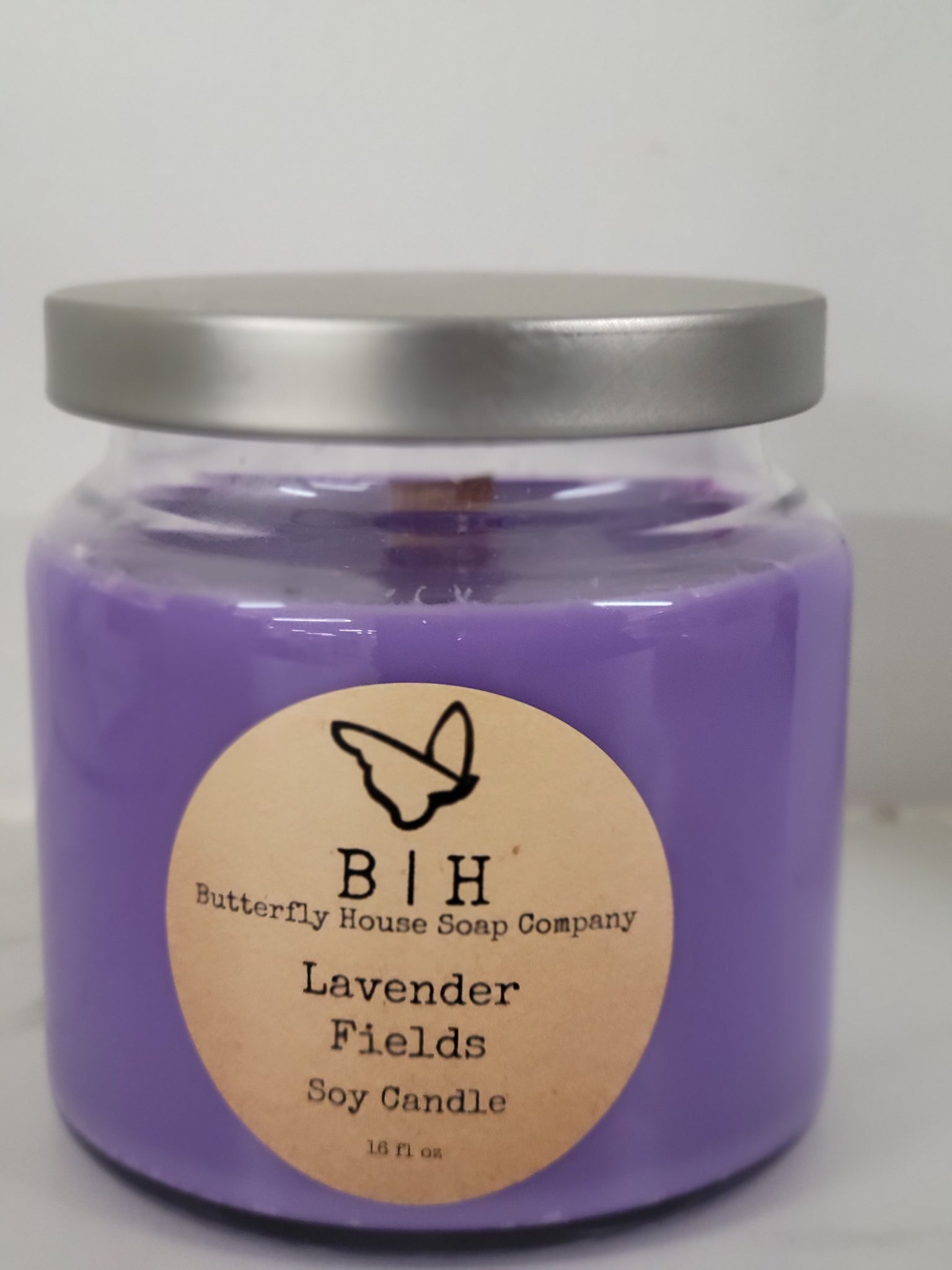 26 fl oz Soy Candle Jars – Butterfly House Soap Company