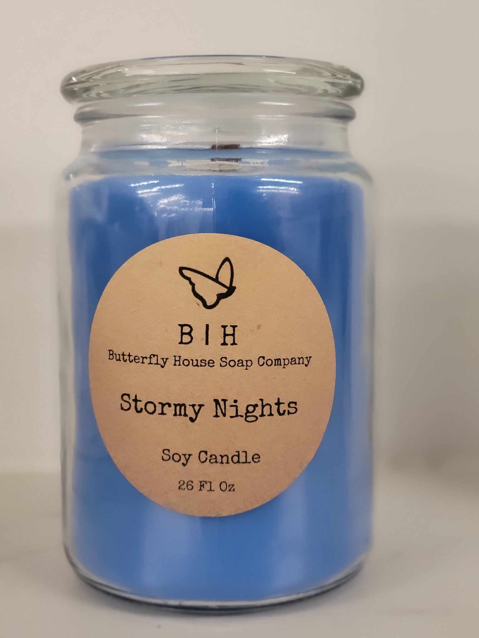 26 fl oz Soy Candle Jars – Butterfly House Soap Company